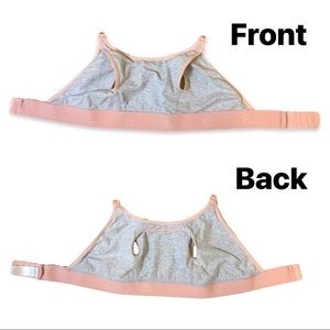 Bravado! Clip and Pump Hands Free Pumping Bra Accessory Small